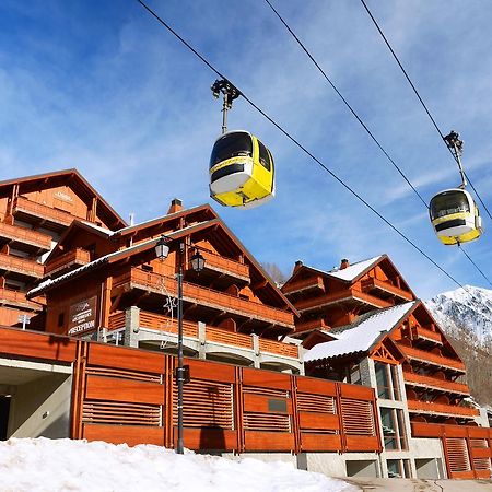 Résidence Prestige Odalys La Cascade - Les Epinettes Vaujany Esterno foto